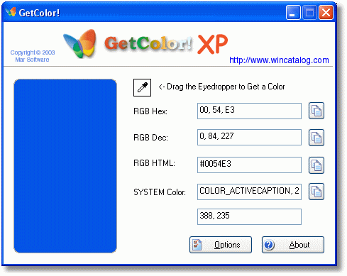 GetColor! - Color Picker screenshot GetColor! - Color Picker screenshot