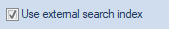 2. Use external (fast) search index
