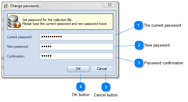 Change Password Dialog