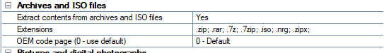 1. Archives and ISO files