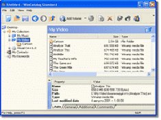 wincatalog main window