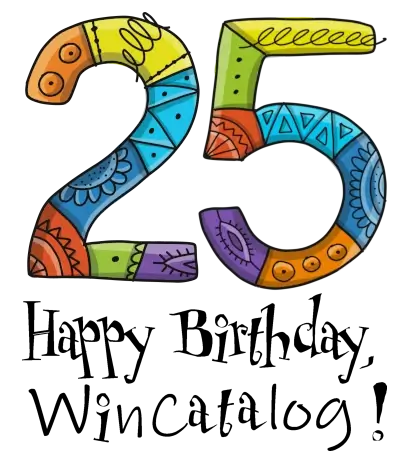 WinCatalog's 25th Birthday Sale: 25% OFF!