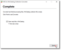 Advanced Disk Catalog to WinCatalog Converter Step 4