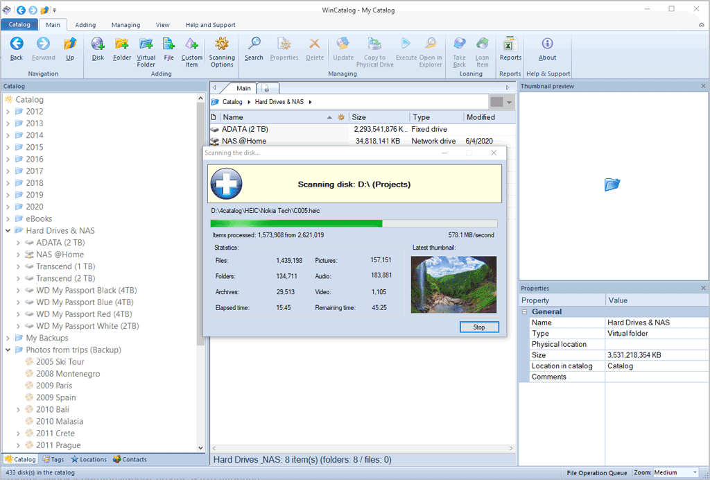 disk catalog maker